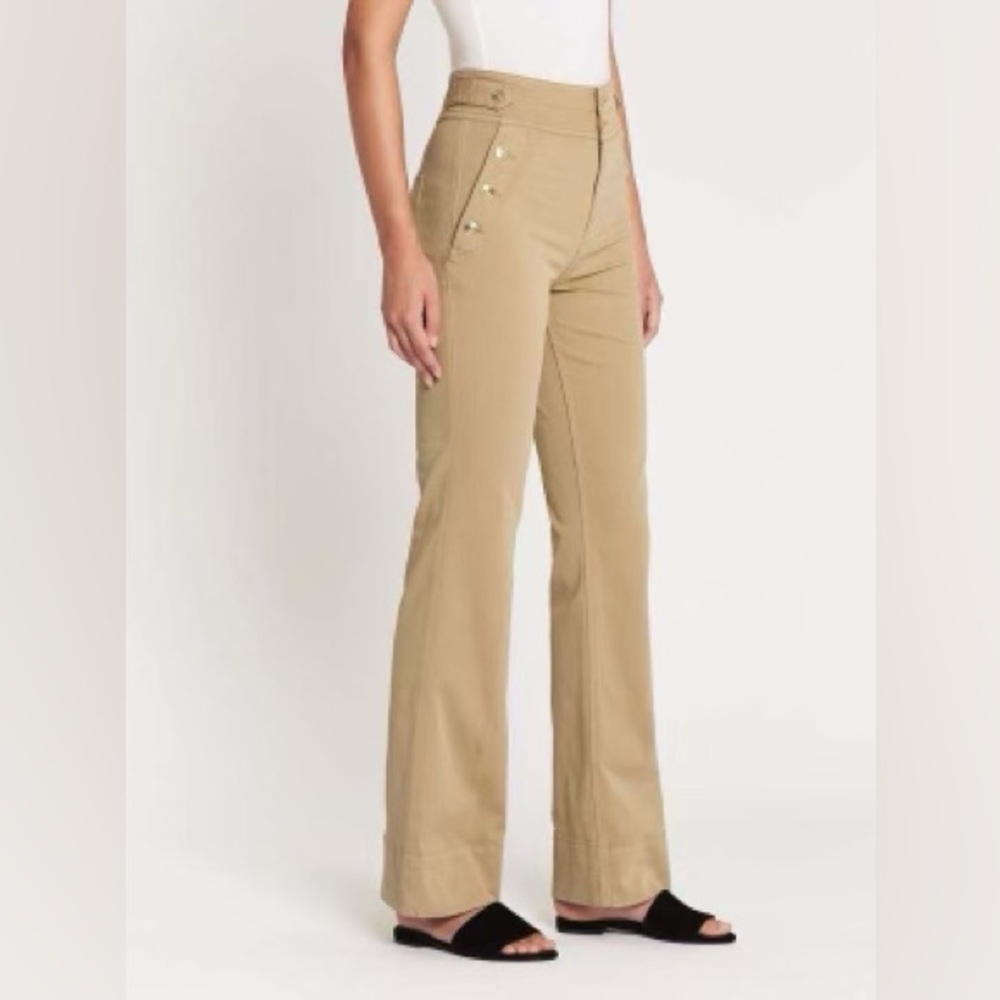 Current Elliot Women’s The Maritime Pant In Light Kelp Size 27 Nwt